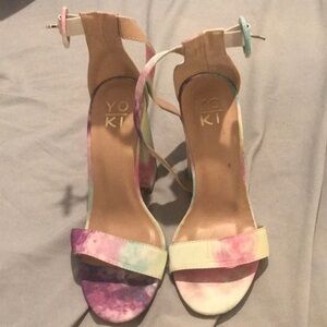 Yoki tie dye heel
